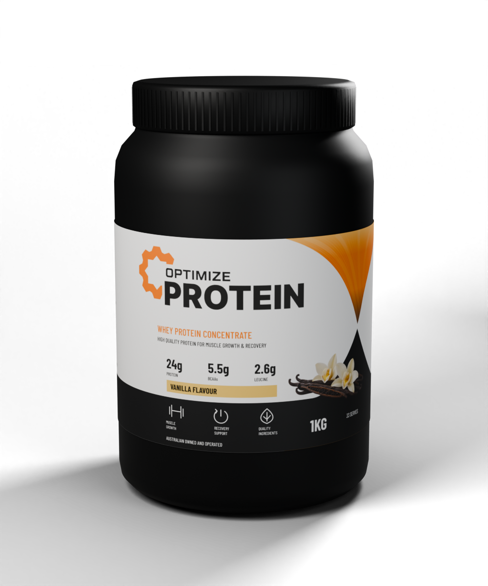 Vanilla Whey Protein 1 kg tub